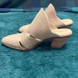 Lucky Brand leather mule